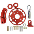 MSD Crank Trigger Wheel Kit Flying Magnet Sbc 7 In. Small Block Chevy Use With MSD 6/7/8 Series Ignition Red MSD Ignition