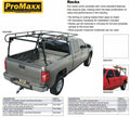 (kit) FULL SIZE CONTRACTOR LADDER RACK(2IN DIAMETER)(FITS LB/SB&5.5)(1000Lb)(REAR BAR CAN BE REMOVED