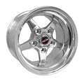 Race Star auto part close-up