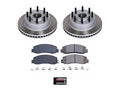 Power Stop 10-11 Ford F-350 Super Duty Front Semi-Coated Rotor Kit