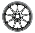 Work Wheels Emotion D9R 65mm Rim Depth 18x9.5 38 5x114.3 GT Silver Rim Cut