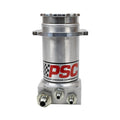 ~(6 lbs. 10X10X6)~ Pro Touring Black Anodized Remote Reservoir Kit no.6AN Return no.10AN Feed PSC Performance Steering Components