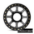 KMC POWERSPORTS KS234 14X7 4X137 S-GRY 38MM - KS23447048438