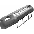 Brownstone Front Fascia for 99-03 Jeep Grand Cherokee w/ Laredo w/ Fog Lights Crown Automotive