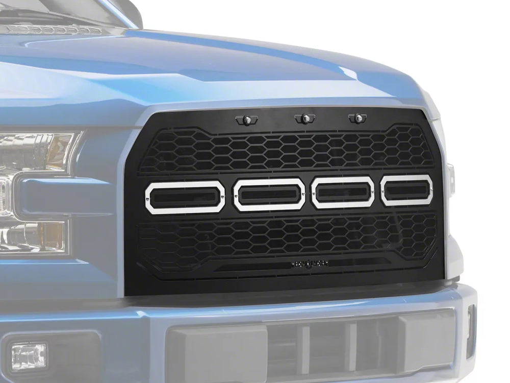1517 F150 REVOLVER GRILLE BLACK STEEL REPLACEMENT