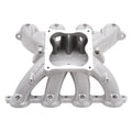 ~(33 lbs. 22X15X9)~ MANIFOLD CHEVY LSR SUPER VICTOR DOMINATOR FLANGE CARBURATED