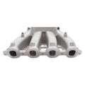 ~(33 lbs. 22X15X9)~ MANIFOLD CHEVY LSR SUPER VICTOR DOMINATOR FLANGE CARBURATED