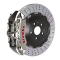 Brembo 21+ Model S Plaid/Model X Plaid Front GTR BBK 6 Pist Billet 405x34 2pc Rotor Drilled- Nickel