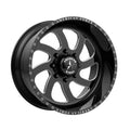 AW76 24X14 8X6.5 G-BLK MACH -73MM