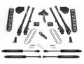 Fabtech 17-19 Ford F250/350 4WD Gas 6in 4 Link System w/Stealth Shocks