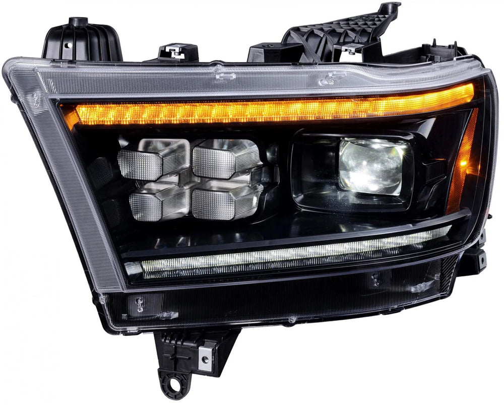 1922 RAM 1500 HEADLIGHTS WHITE DRL INFINITE SERIES SOLD AS SET