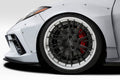 2020-2023 Chevrolet Corvette C8 Duraflex Gran Veloce Wide Body Rear Fender Flares - 4 Piece