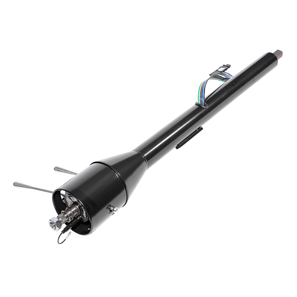6669 MOPAR FLOORSHIFT TILT COLUMN BBODY MF W/O SLIP SHAFT & UJOINT BLACK POWD