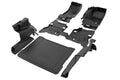Armorlite 20-23 Jeep Wrangler 4XE full vehicle kit (front and rear flooring cargo mat wheelhouse covers (l/r) NO subwoofer mesa smoke