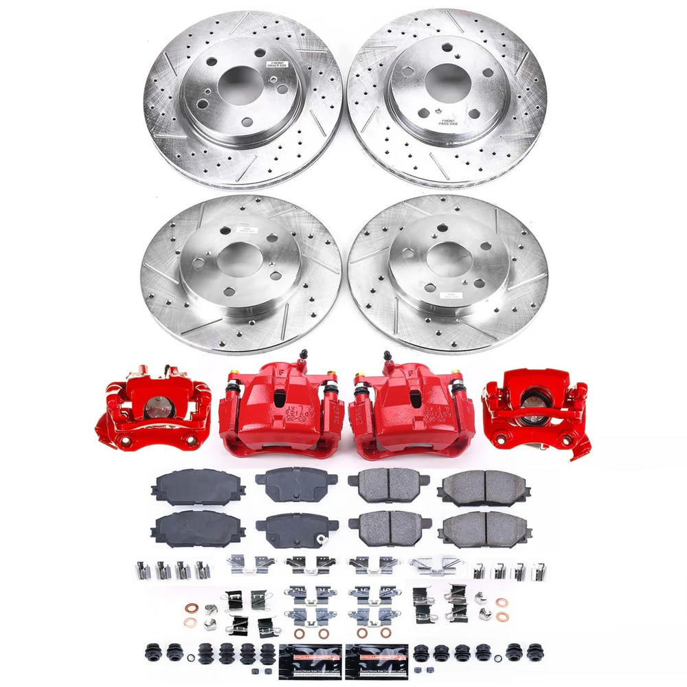 Power Stop 08-15 Scion xB Front and Rear Z23 Evolution Kit w/Calipers