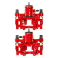 Power Stop 19-22 Lincoln Nautilus Rear Red Caliper w/Bracket - Pair