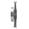 DFC 13-20 Hino 5 Rear Left Drilled & Slotted Silver Brake Rotor