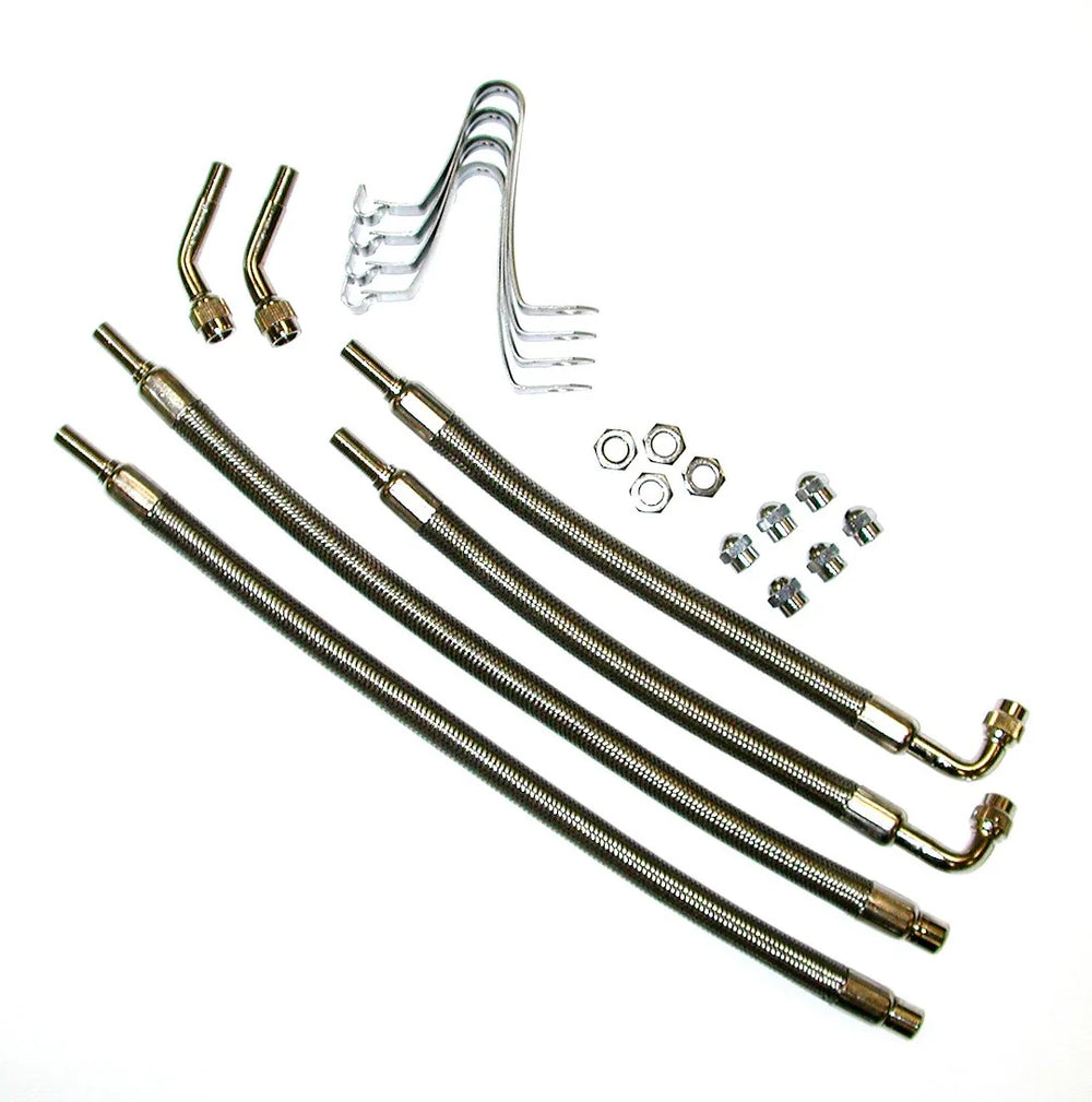 4 HOSE SS KIT FOR WHEEL C
