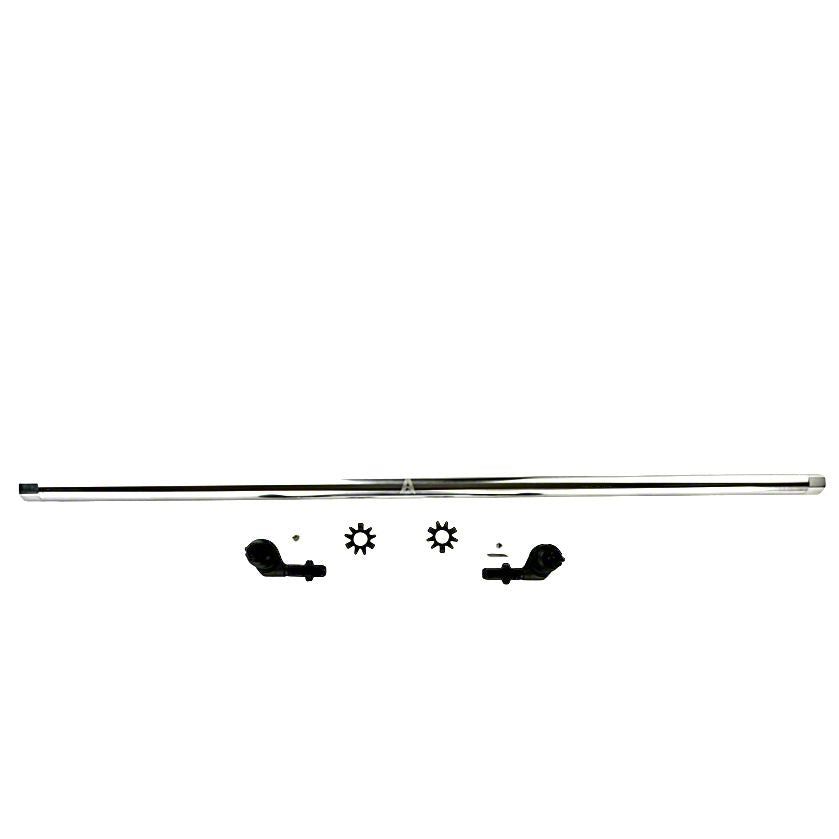 Jeep Wrangler JK - 1 Ton Drag Link Kit - Polished Aluminum - No Flip Apex Chassis