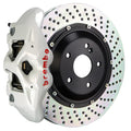 Brembo 25+ BMW X3 M50 xDrive (G45) Front GT BBK 8 Piston Cast 412x38 2pc Rotor Drilled - White