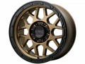 GRENADE OFFROAD 17X9 6X135.00 MATTE BRONZE W/ MATTE BLACK LIP (12 MM)