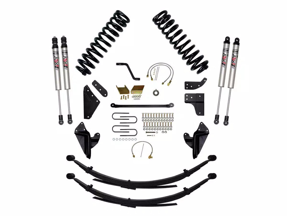 Skyjacker 80-96 Ford Bronco 8 In Suspension Lift Kit With Adx M2.0 Aluminum Monotube Shocks