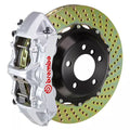 Brembo 97-04 Corvette C5 Front GT BBK 6 Piston Cast 355x32 2pc Rotor Drilled-Silver