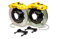 Brembo 04-17 WRX STi Front GT BBK 6 Piston Cast 355x32 2pc Rotor Drilled- Yellow