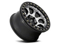 KM237 17X9 6X135 MACH-FC-BLK -12MM