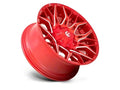 D771 22X10 5X5.5/150 GL-RED-MILL -18MM