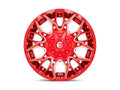 D771 22X10 5X5.5/150 GL-RED-MILL -18MM