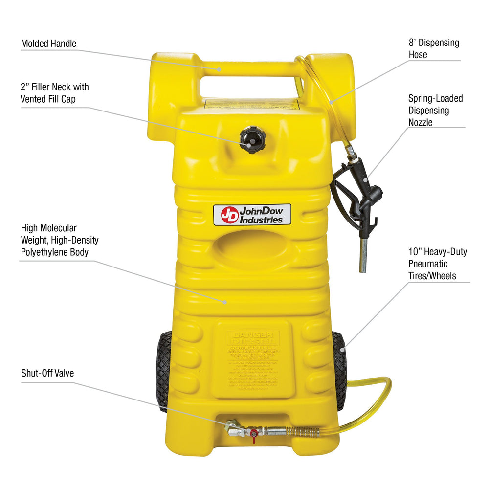 25GALLON POLY FUEL CART DIESEL