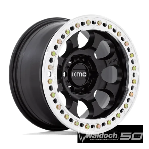 KM237 17X8.5 6X135 S-BLK-MACH-RG 0M
