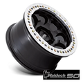 KM237 17X8.5 6X135 S-BLK-MACH-RG 0M