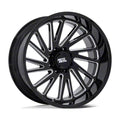 MO811 24X12 6X135 G-BLK MILL -44MM