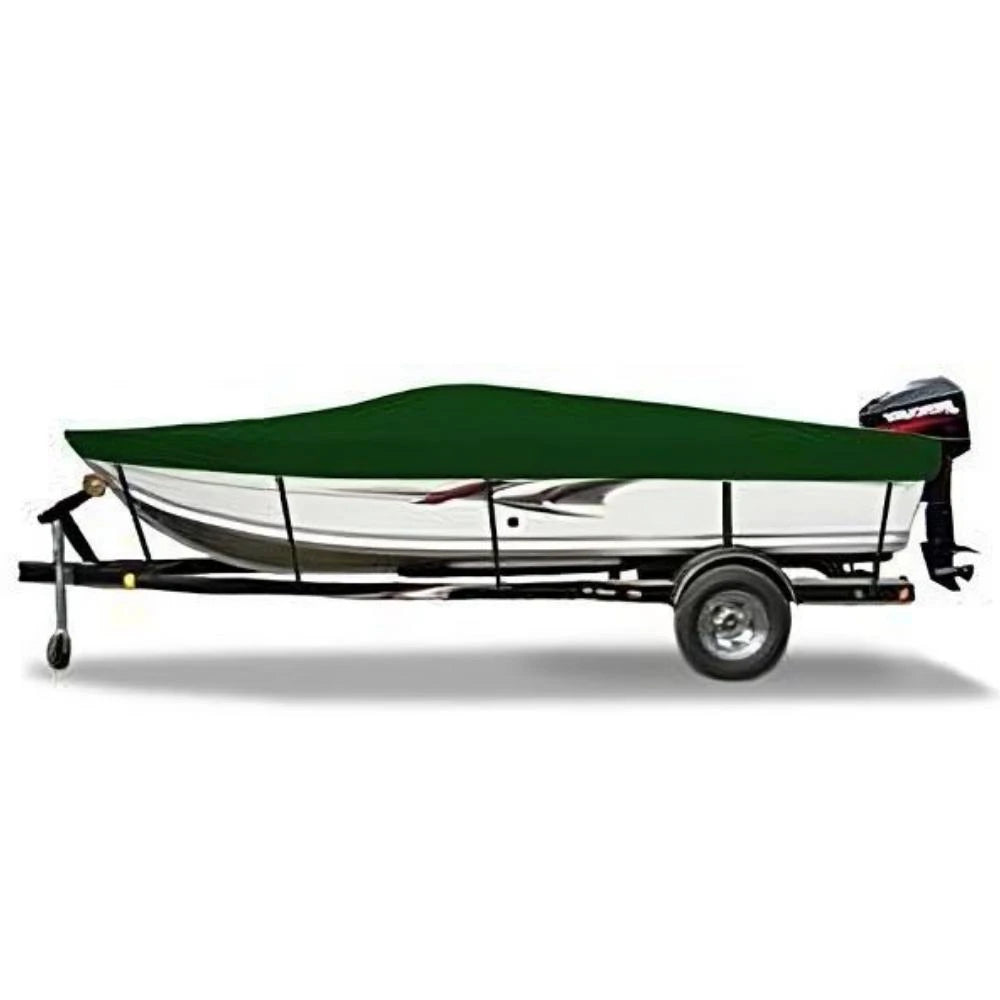HOT SHOT BOAT COVERAL FSH HIGH WS 21FT6FTx 96FT OBHUNTER GREEN
