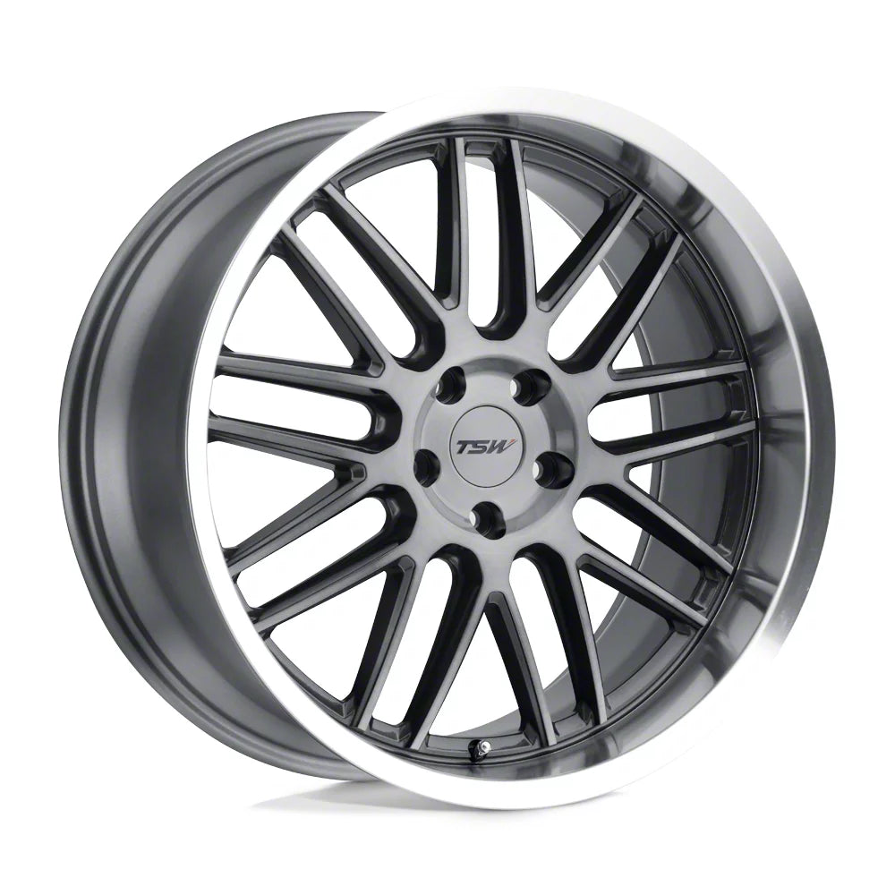 TSW Alloy Wheels gunmetal auto part