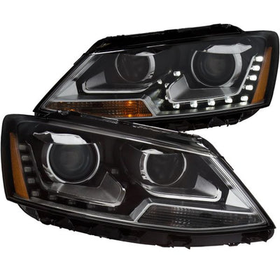 ANZO black headlights