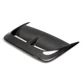 Seibon 04-05 Subaru WRX/STi STi Carbon Fiber Hood Scoop - Only Fits OEM Hoods (Not Seibon Hoods)