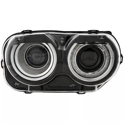 CAPA DG CHALNGR 1520 HEADLIGHT ASSY HALOGEN W/O AIR DUCTS RH