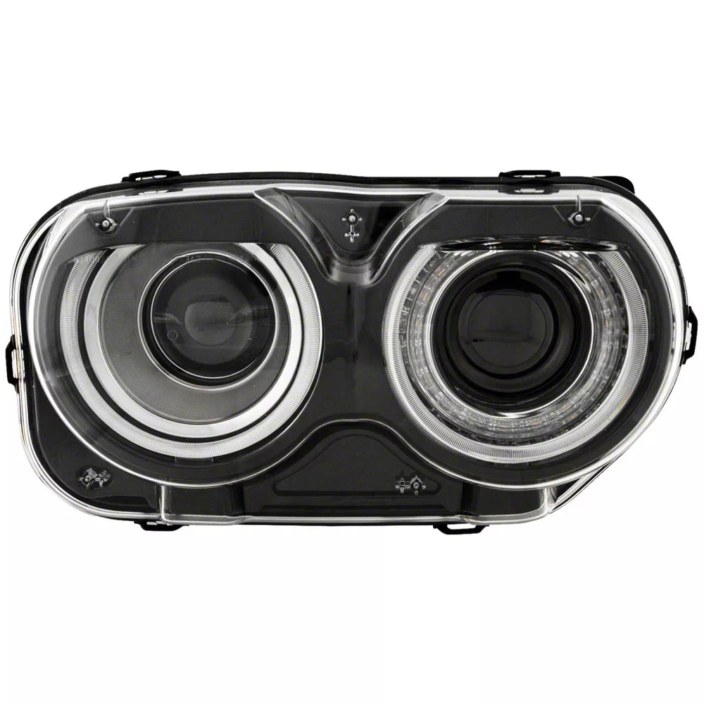 CAPA DG CHALNGR 1520 HEADLIGHT ASSY HALOGEN W/O AIR DUCTS RH