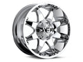 ~(42 lbs. 23X23X12)~ OCTANE 20x9 6x135.00/6x139.70 CHROME PLATED (20 mm)