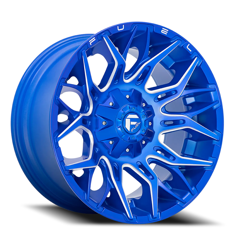 D770 22X10 8X180 BLUE-MILL -18MM