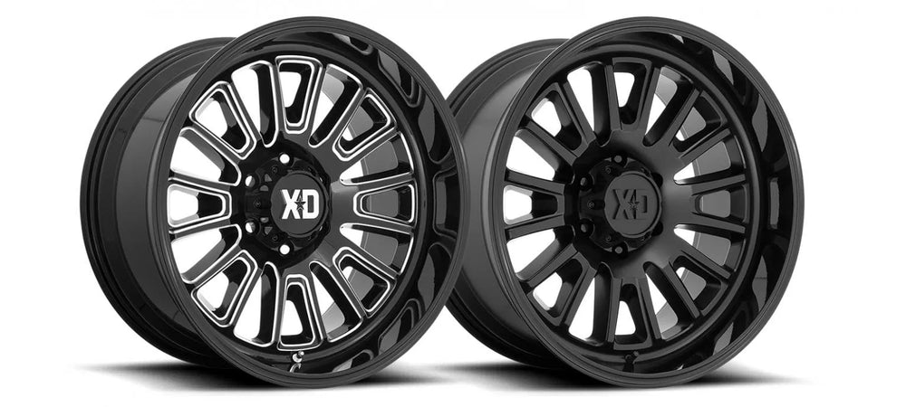 ROVER 24X12 8X170 44MM GLOSS BLACK MILLED