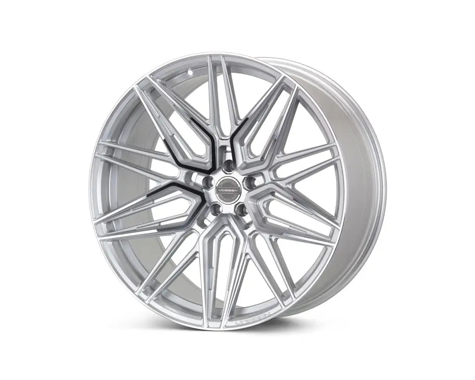 Vossen HF-7 22x9 / 5x112 / ET25 / Flat Face / 66.5 - Silver Polished