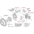 Wilwood EPB Rear Kit FDP-LP 12 Bolt 2.75 OffSet