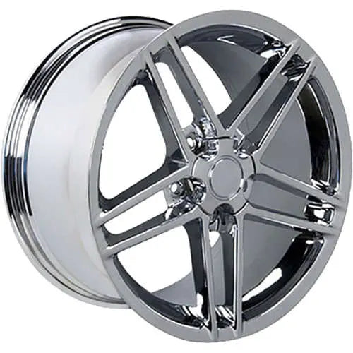 18 IN REPLICA WHEEL CV07A FITS CHEVROLET CORVETTE C6 Z06 RIM 18X9.5 CHROME WHE