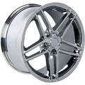 18 IN REPLICA WHEEL CV07A FITS CHEVROLET CORVETTE C6 Z06 RIM 18X9.5 CHROME WHE
