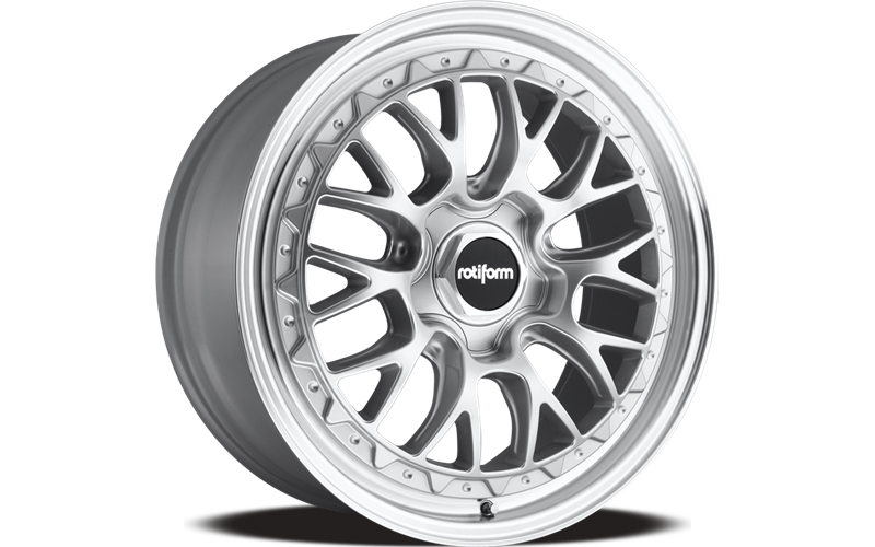 Wheel Pros R155 18X9.5 5X100 GL-SLVR-MACH 25MM