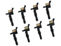 Granatelli 05-10 Ford 4.6L/5.4L 3V OEM Coil Packs - Black (Set of 8)